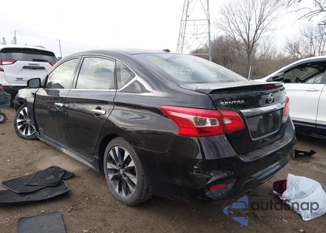 2019 Nissan Sentra Sr из США, поврежденный, VIN 3N1AB7AP2KY350406